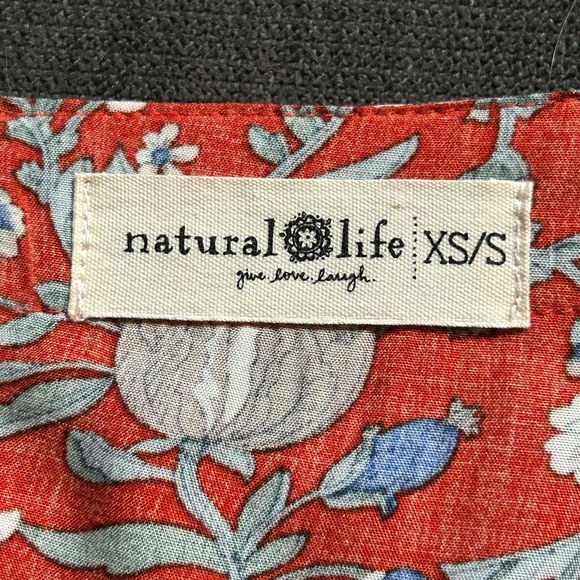 Natural Life Patti Maxi, side slit, 3 button back closure, barely worn. - Picture 4 of 5